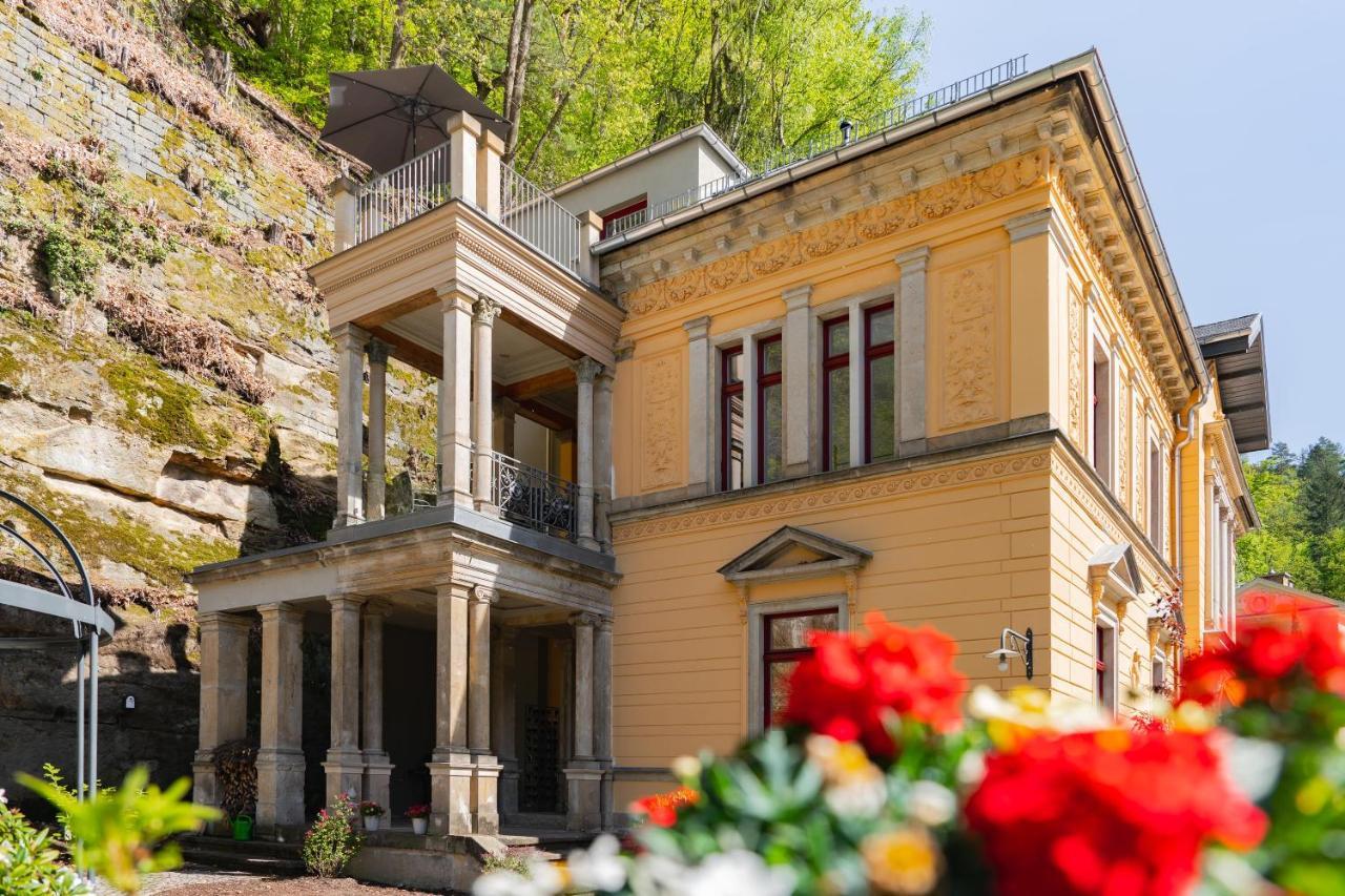 Villa Emma, Wellness & Ayurveda Бад Шандау Екстериор снимка